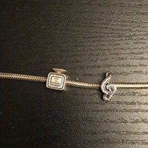 pandora bracelet music note charm pandora bracelet music note charm